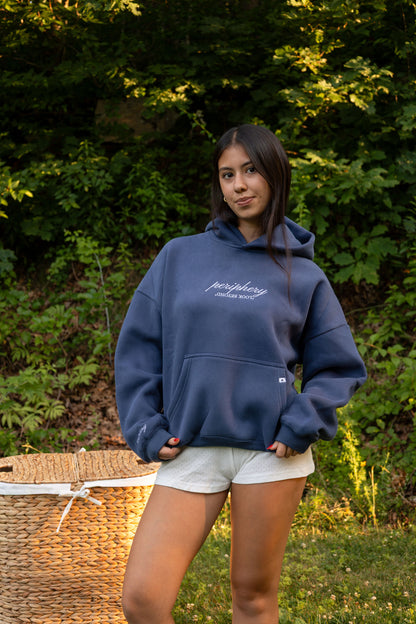 Logo Hoodie in French Navy