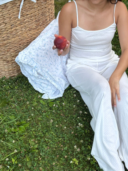Pointelle Pant in 'Rhode Island'